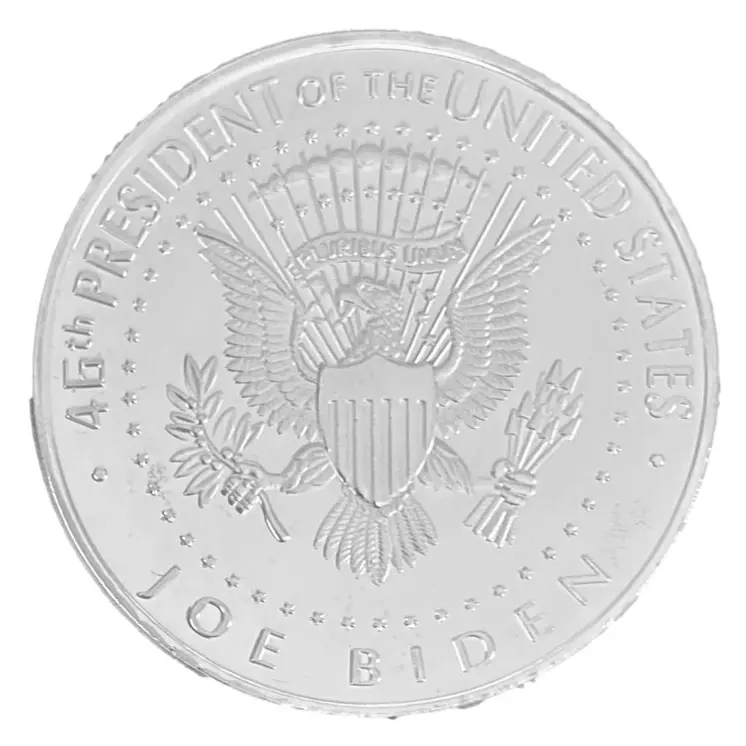 Liberty 2021 US President Joe Biden Silver Plated Collectors Commemorative Coin