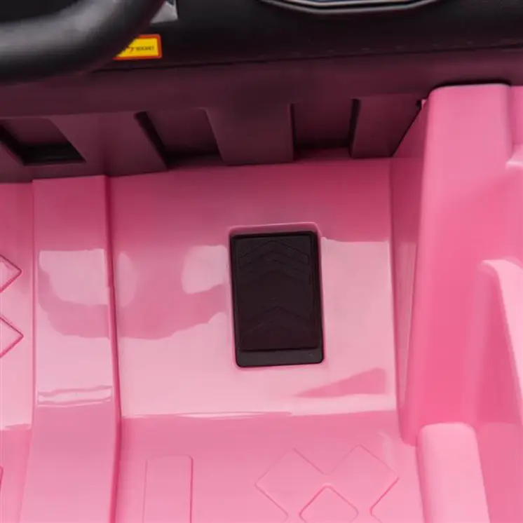 Light Up 3 Speeds Ride on Car 12V with Remote Control Pink