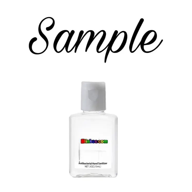 Custom 8 Ounce Bottle Hand Sanitizers Pack of 300