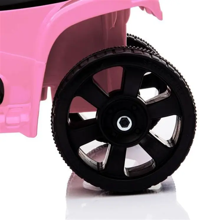 LED Kids Ride on Battery Powered ATV 4 Wheels Pink