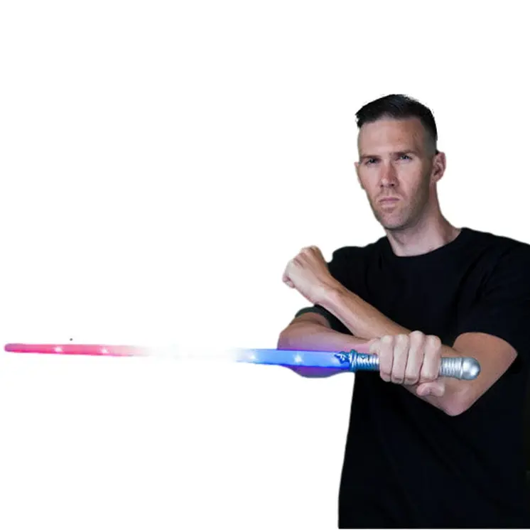 Light Up Patriotic Light Saber  RWB