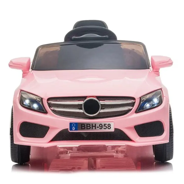 Childrens Remote Control Car LED Lights 12V 2.4GHZ Pink