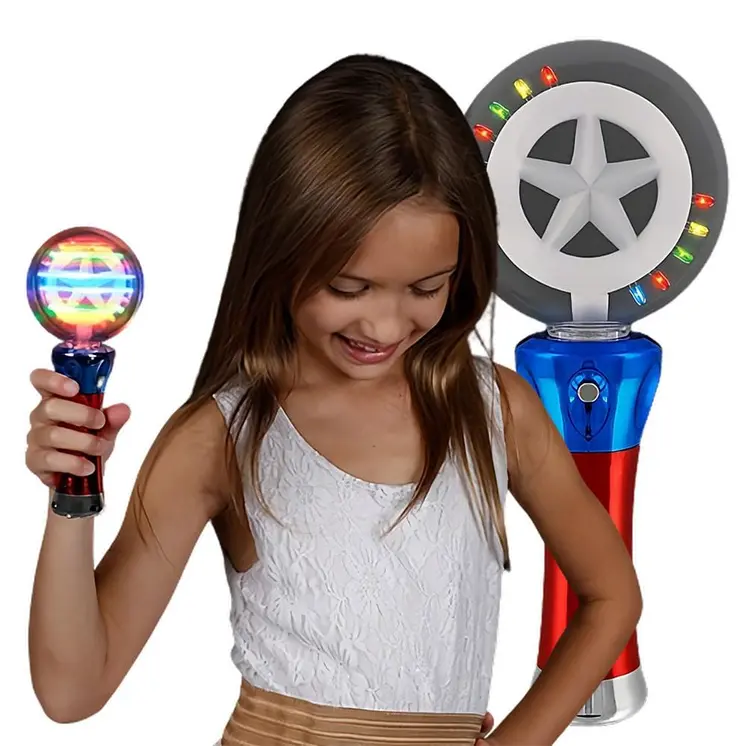 Premium Supersphere Magic Ball Wand with Spinning Lights