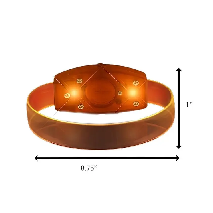 Universe Orange Glow LED Bracelet