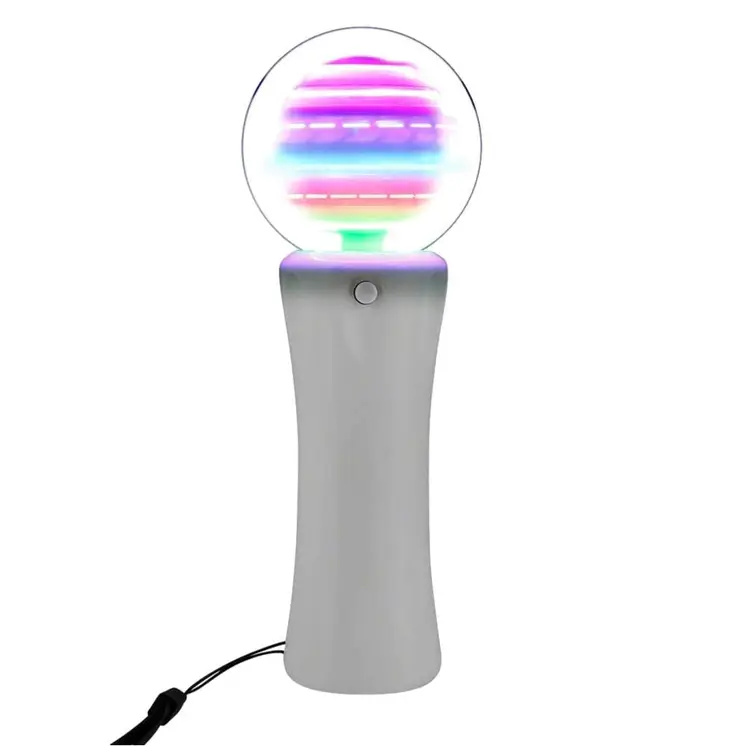 Light Up Mini Super Spinning Multicolor Wand