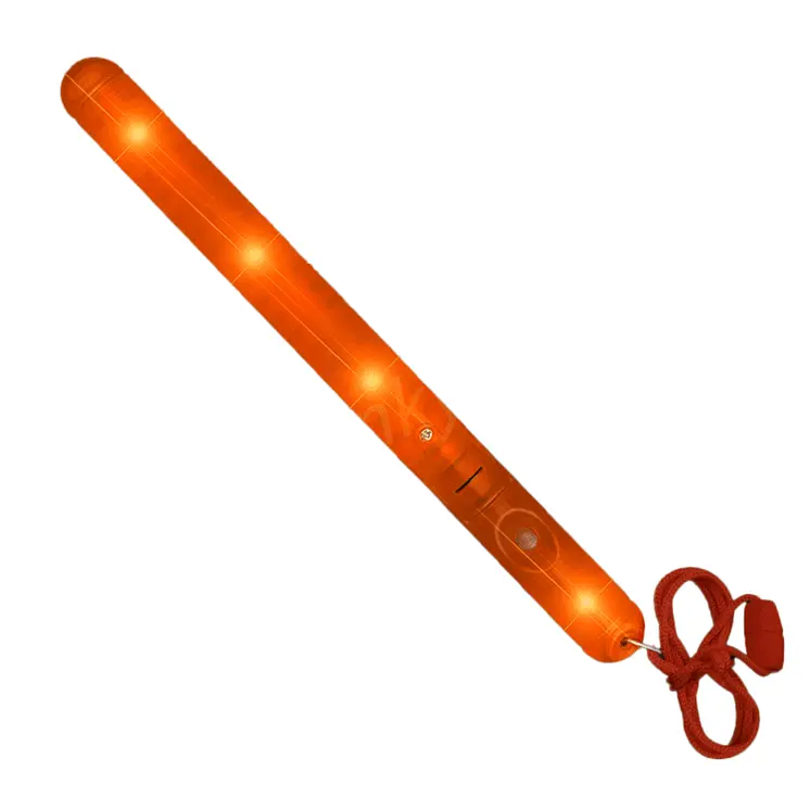 Orange LED Patrol Light Wand