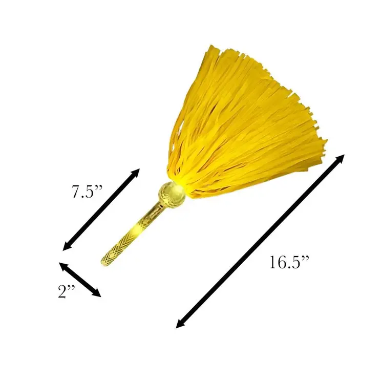 LED Team Spirit Pom Pom Yellow