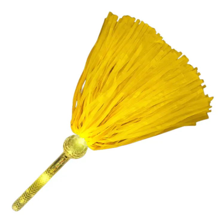 LED Team Spirit Pom Pom Yellow