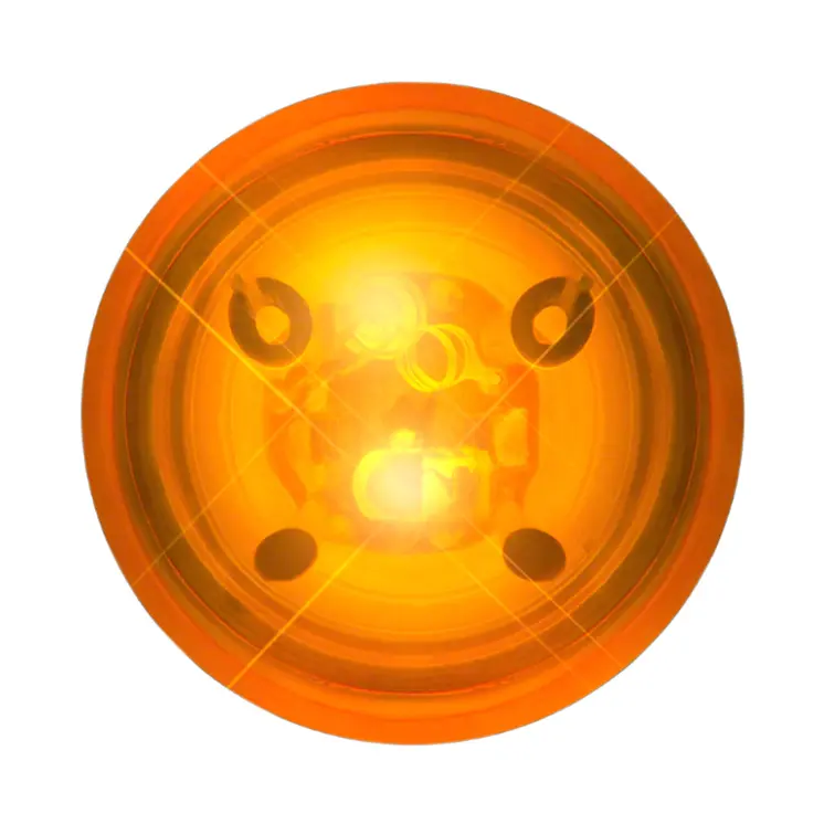 LED Impact Activated Bouncy Ball Orange