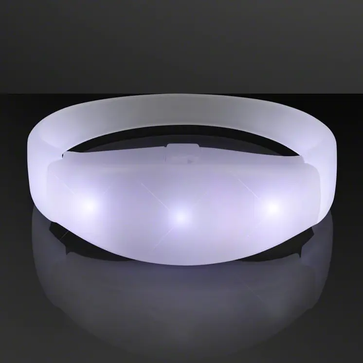 Rubber Frosted White Bracelet