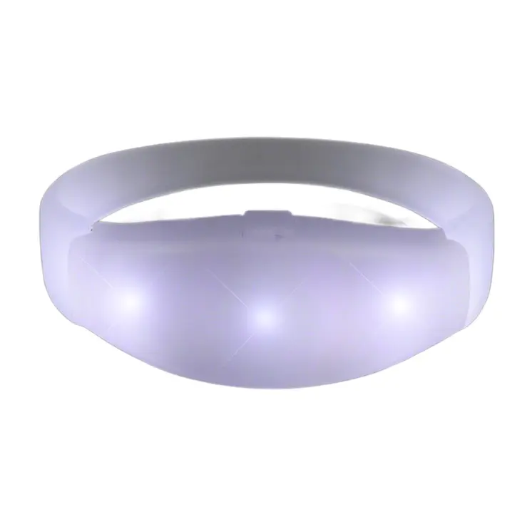 Rubber Frosted White Bracelet