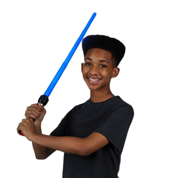 Galactic LED Expandable Blue Light Saber Sword