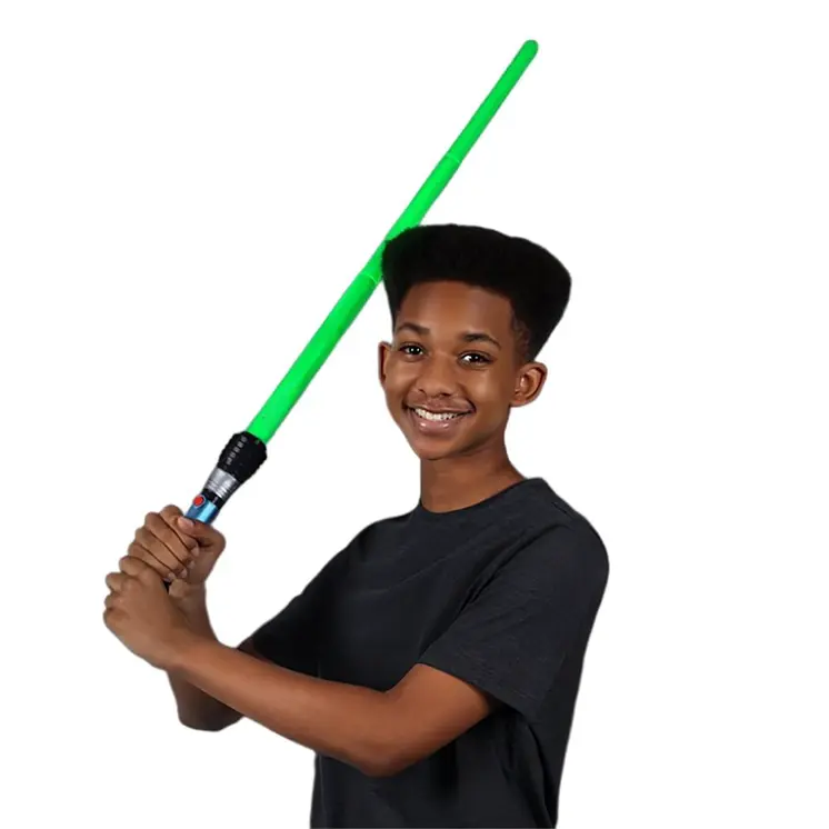 Galactic LED Expandable Green Light Saber Sword