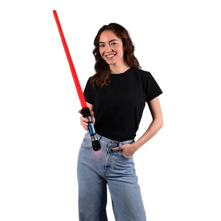 Galactic LED Expandable Red Light Saber Sword