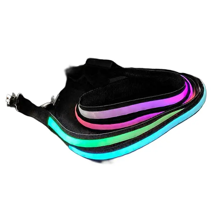 Multicolor LED Suspenders