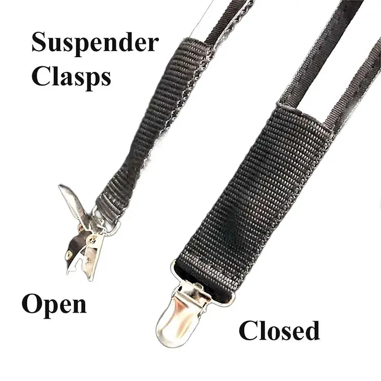 Multicolor LED Suspenders