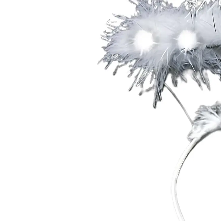 White Angel Halo Headband