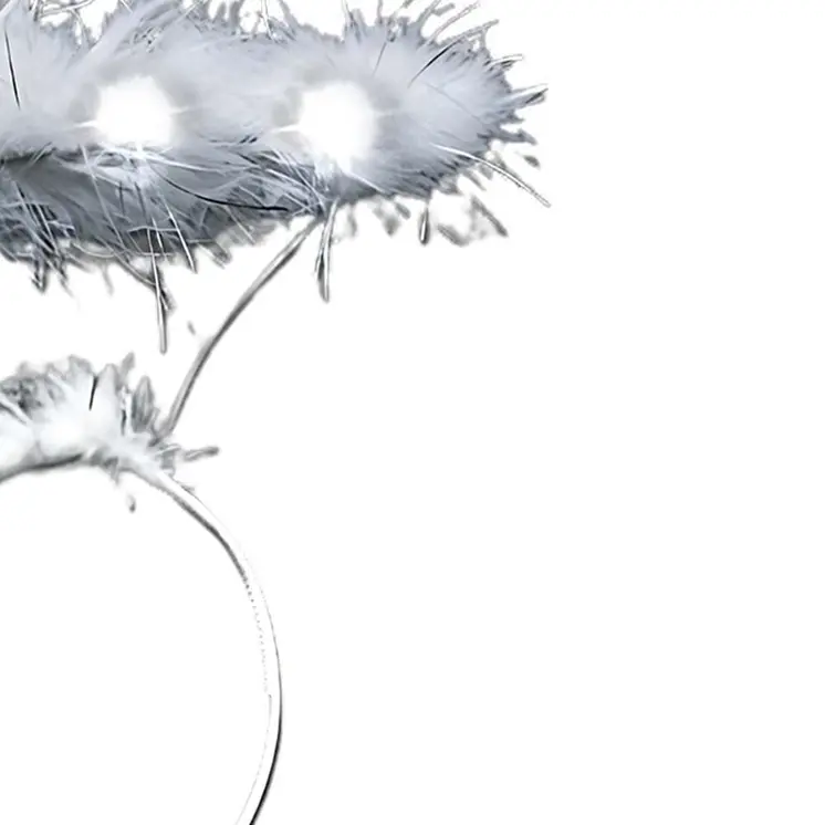 White Angel Halo Headband
