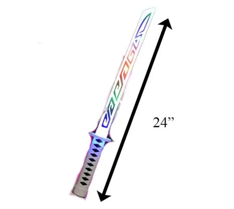 Light Up Ninja Samurai Sword