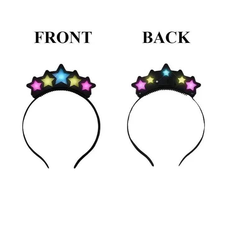 Light Up Sparkling Stars Headband