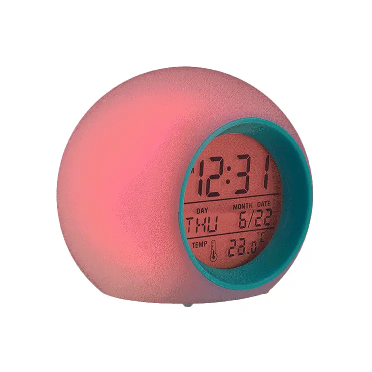 LED Display Desktop Digital Alarm Clock