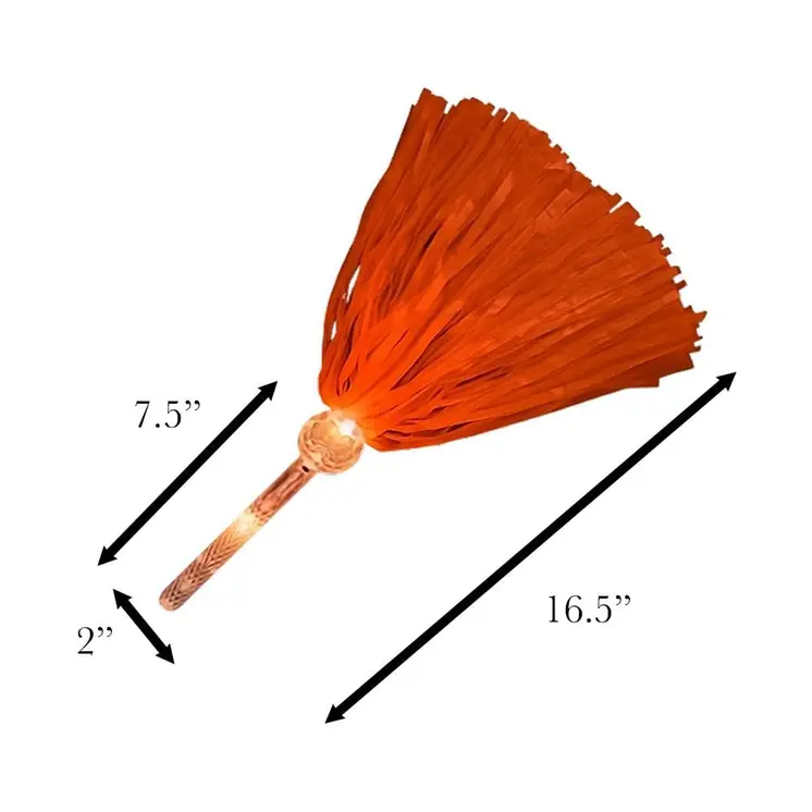 LED Team Spirit Pom Pom Orange