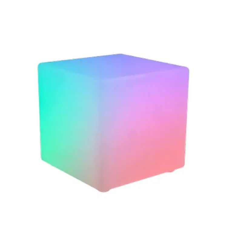 6 Inches Remote Controlled Mood Cube Decor