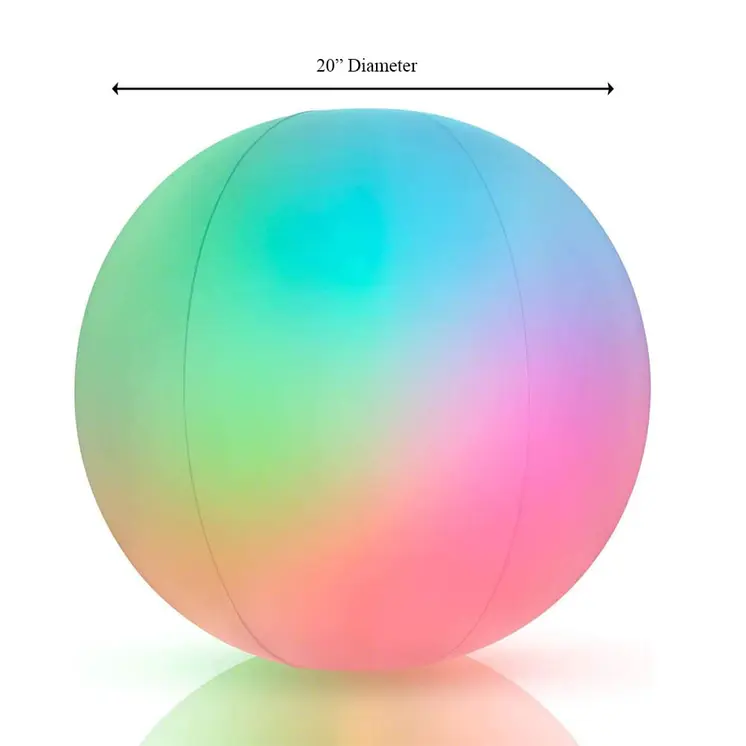 Light Up Beach Ball 20 inch