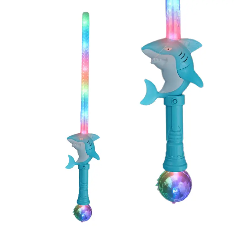 LED Shark Light Up Saber Sword