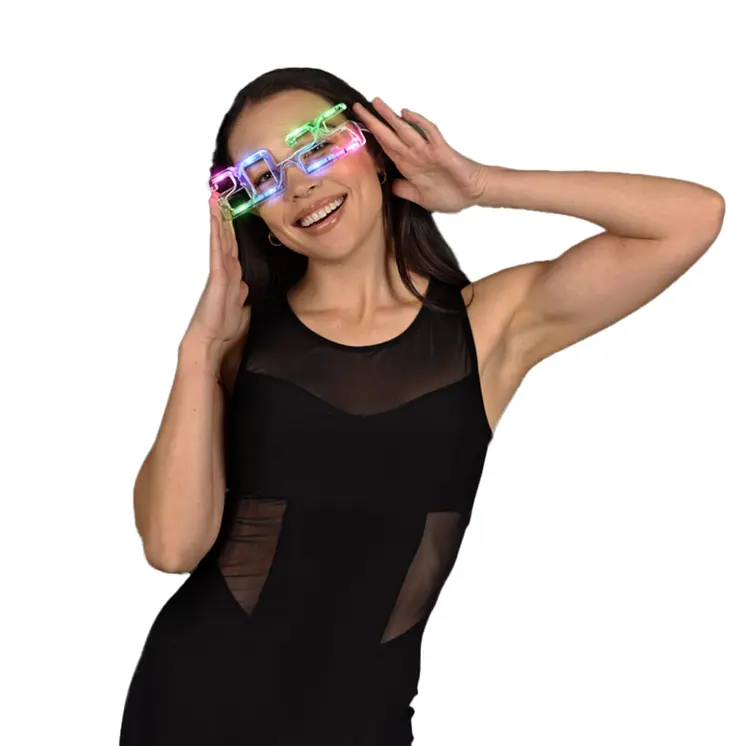 2025 Happy New Year Light Up Party Glasses