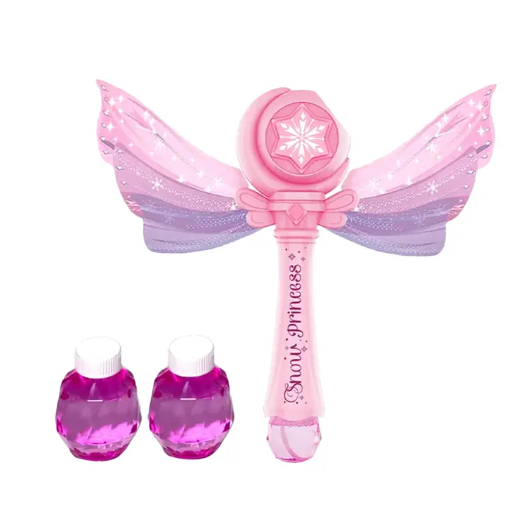 Light Up Musical Butterfly Bubble Wand