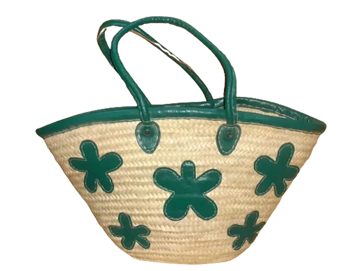 Capazo de parches de colores