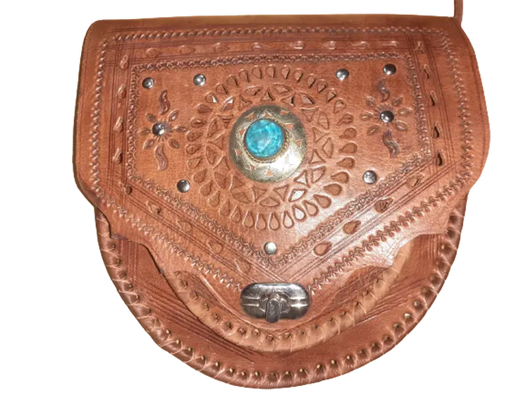 Bolso Ovalado Click Piedra