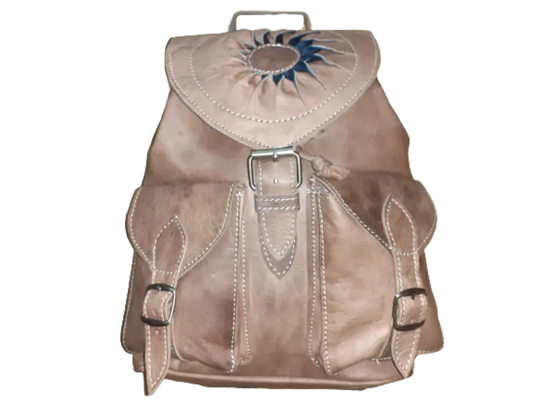 Mochila Fez doble bolsillo mediano con sol