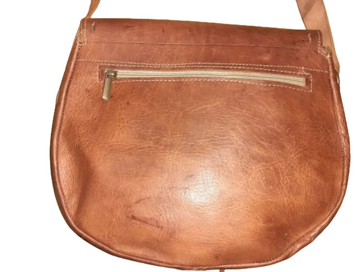 Bolso Vacuno sol flecos