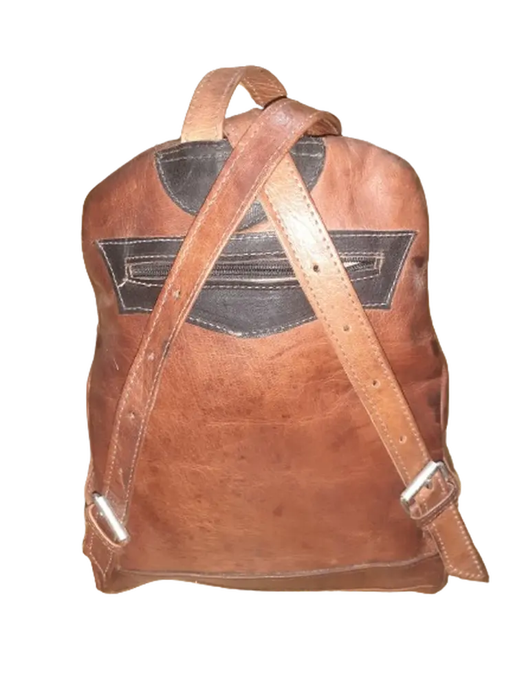 Mochila colegial sol piedra de colores