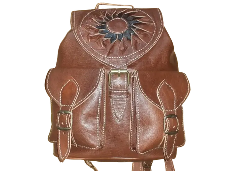 Mochila Fez doble bolsillo pequeño sol