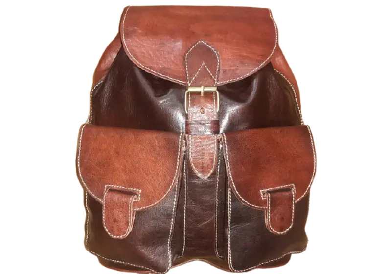 Mochila Fez Cuatro Bolsillos Combinada Grande