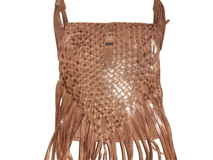 Bolso de flecos mediano