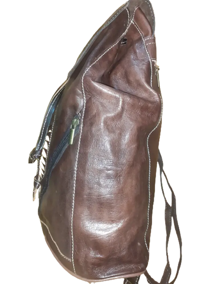 Mochila Fez doble cremallera sol Grande