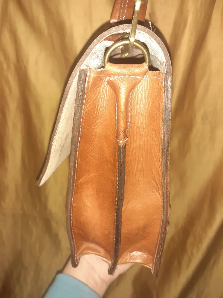 Bolso fez mariconera asa doble