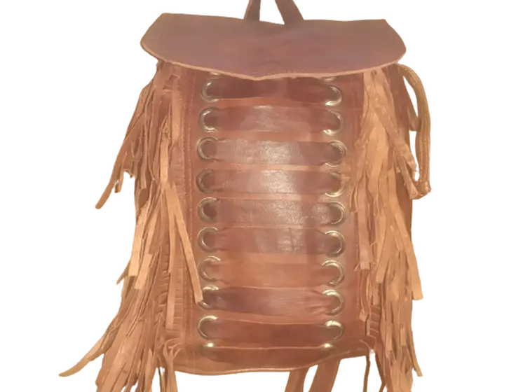 Mochila Flecos y Cordón Grandes