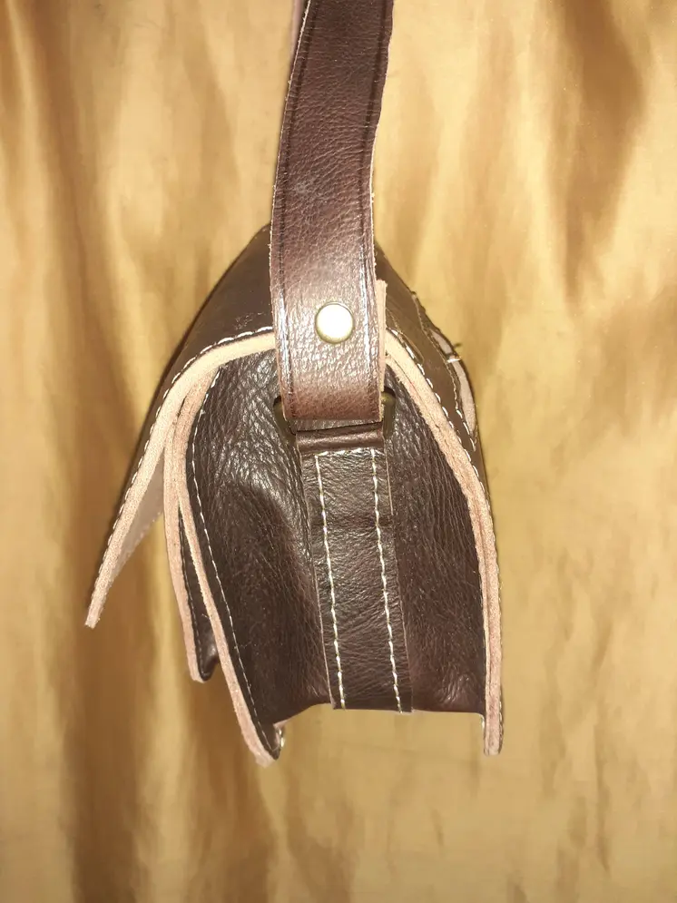 Bolso cuadrado click doble