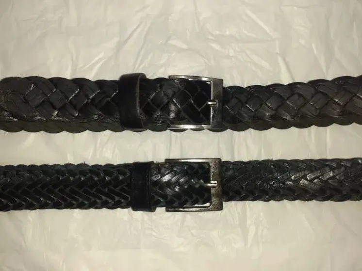 Cinturon de trenza