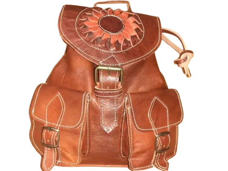 Mochila Fez doble bolsillo pequeño sol