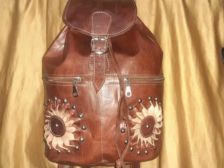 Mochila Marrakech doble sol de colores con remaches