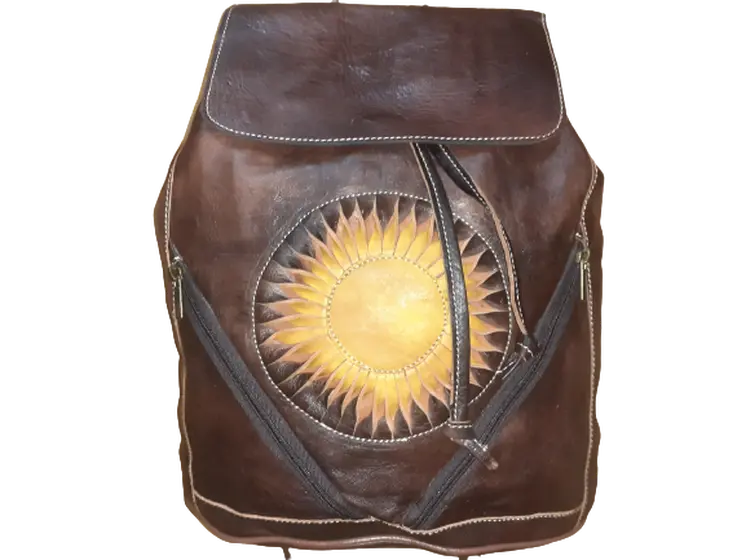 Mochila Fez doble cremallera sol Grande