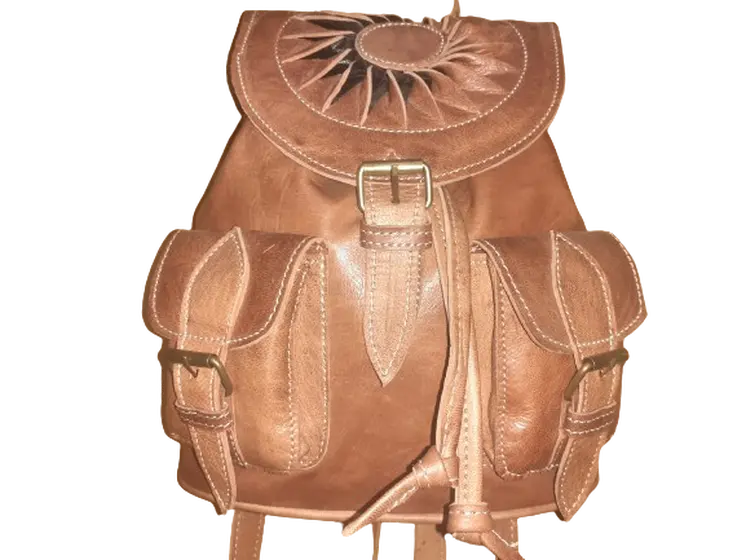 Mochila Fez doble bolsillo pequeño sol