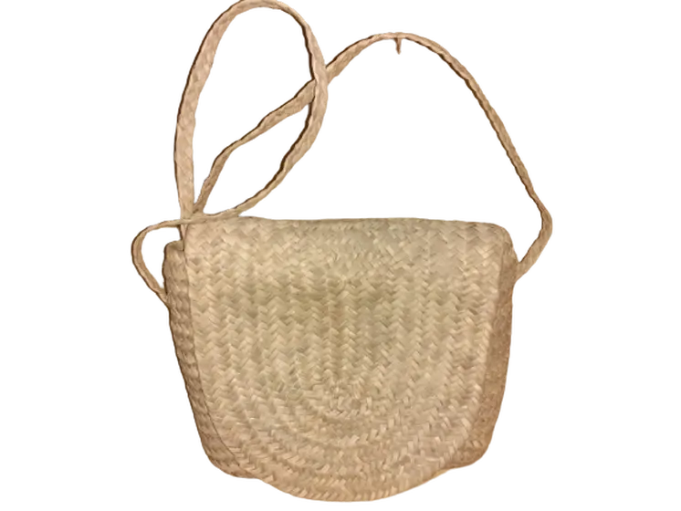 Bolso Ovalado de Paja