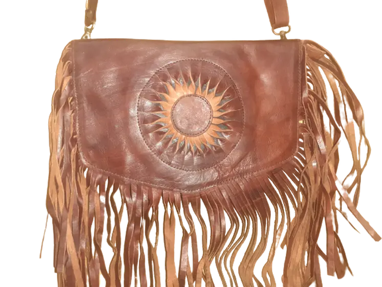 Bolso Fiesta  sol Flecos